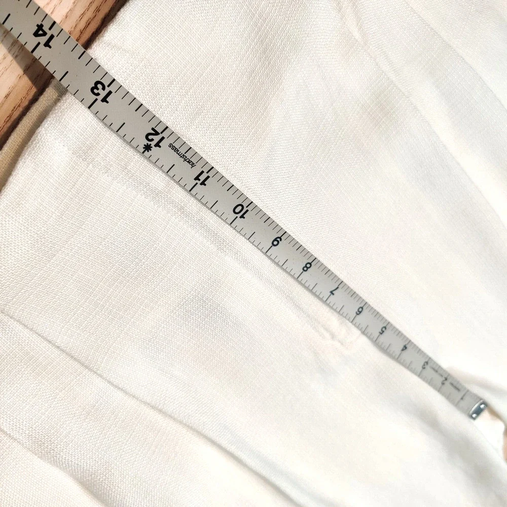 Roberto Cavalli Womens Wide Leg Shorts Size 10 L White Laces Designer Italy $949 - Picture 13 of 16